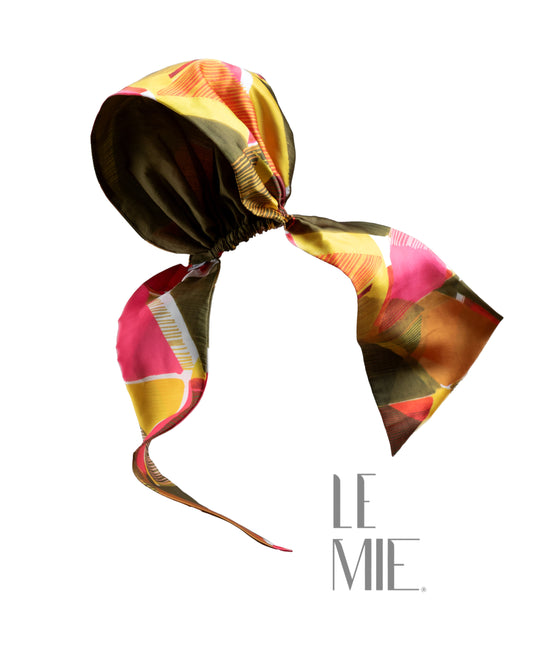 Lobelya Saten İpek Dokulu Headband