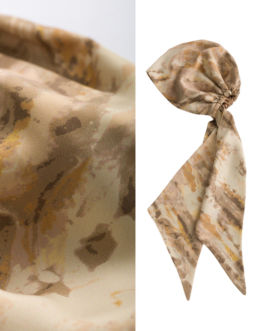 Strato Saten İpek Dokulu Bandana