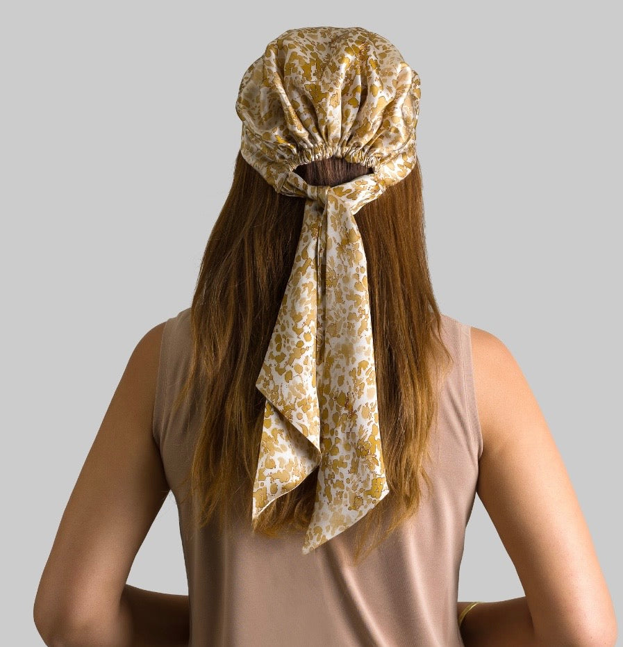 Gold Daisy -  İpek  Bandana