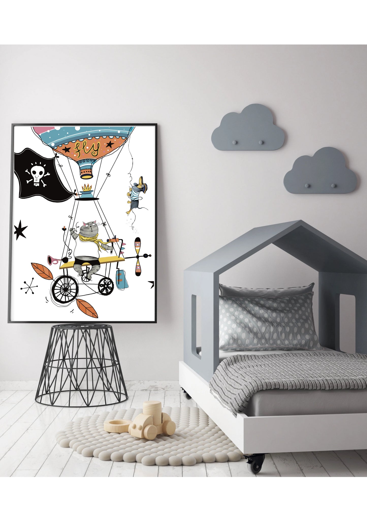 “Uçmayı Kafaya Koyan Kedi”