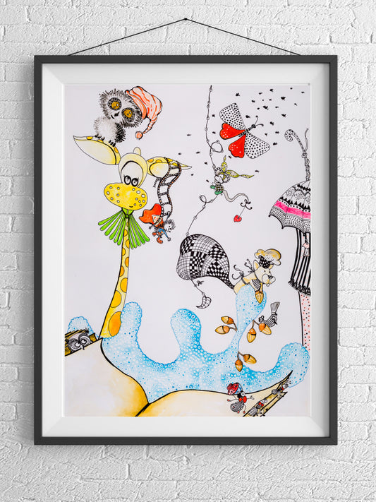 “Zürafanın Başlattığı Masal”