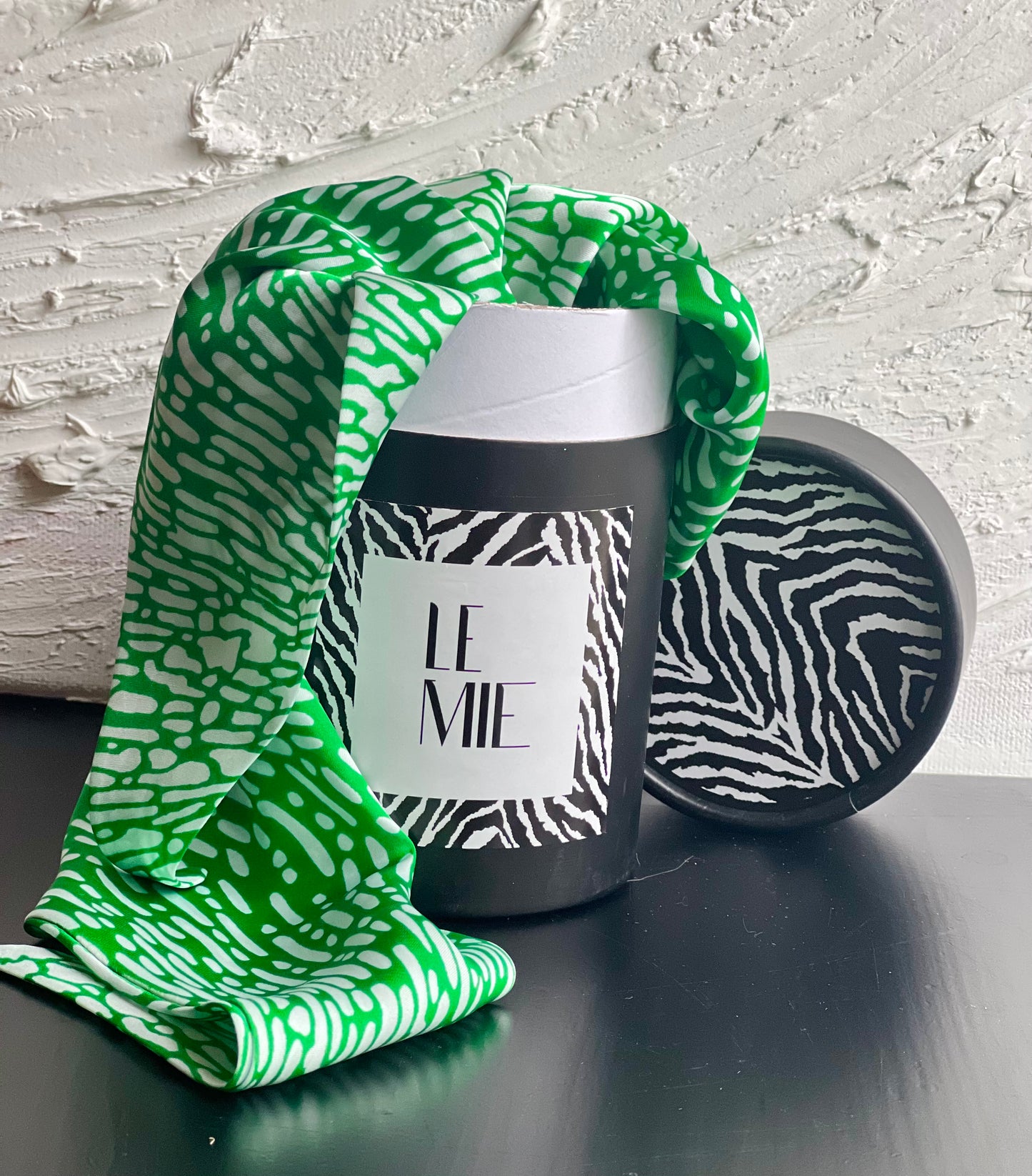 Lilium Candidum  - Saten İpek Dokulu Headband