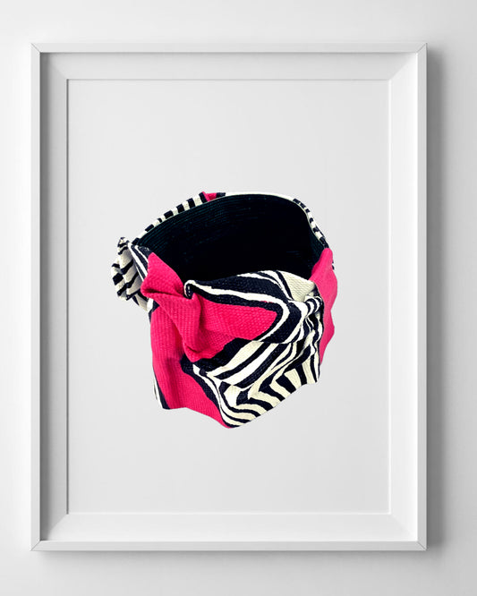 NASTRO FUCSİA Canvas Bracelet