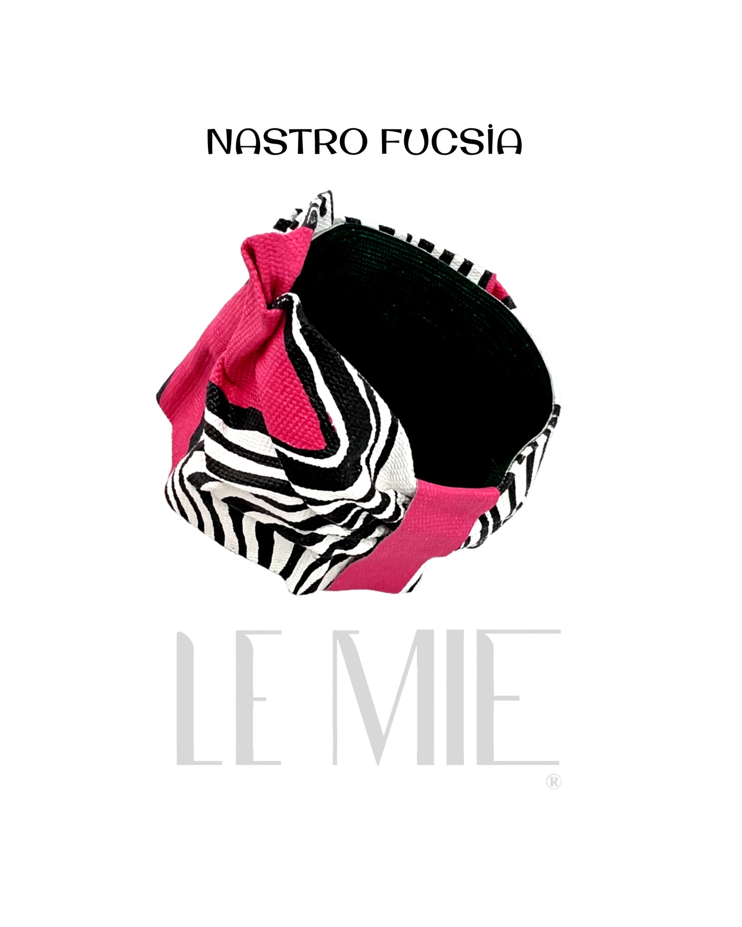 NASTRO FUCSİA Canvas Bracelet