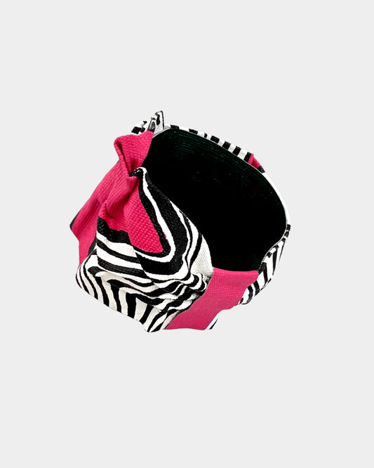 NASTRO FUCSİA Canvas Bracelet