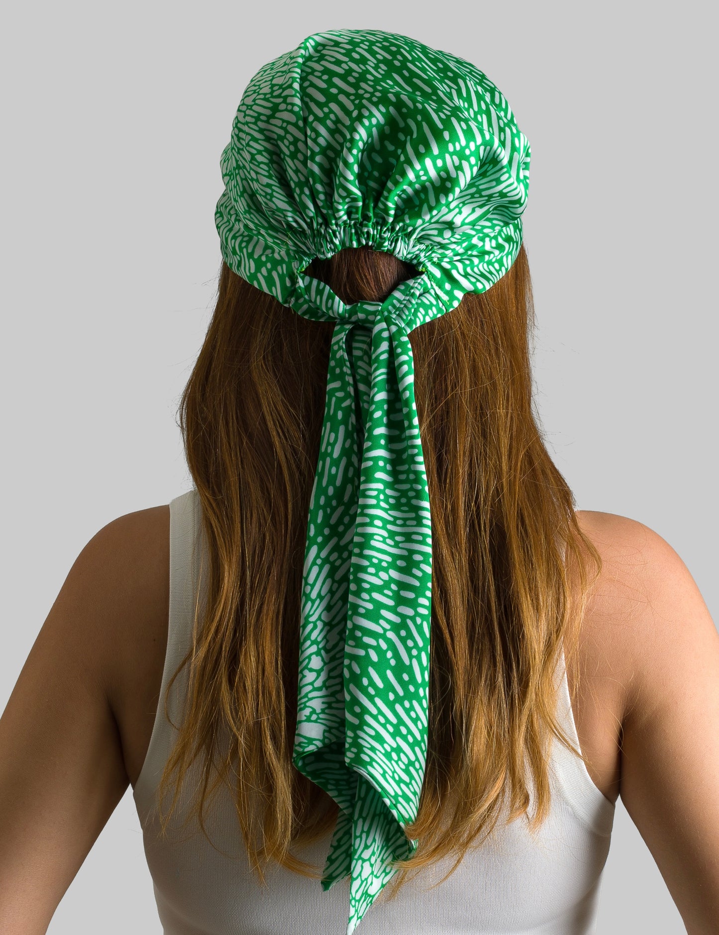 Lilium Candidum  - Saten İpek Dokulu Headband